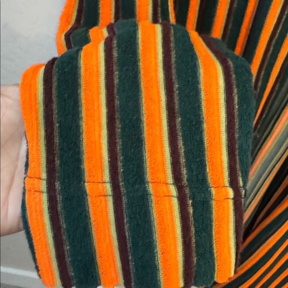 STAUD Mia Robe Duster Sweater in Pistachio & Cantaloupe Cocomaya XS - Picture 6 of 8